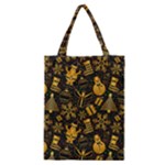 Gold snowman Classic Tote Bag