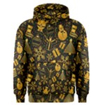 Gold snowman Men s Pullover Hoodie