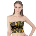 Gold snowman Tube Top