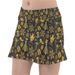 Gold snowman Tennis Skirt