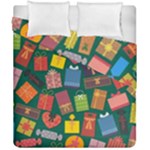 Christmas Presents Duvet Cover Double Side (California King Size)