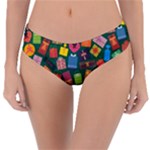 Christmas Presents Reversible Classic Bikini Bottoms