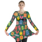 Christmas Presents Long Sleeve Tunic 