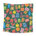 Christmas Presents Square Tapestry (Large)