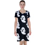 cute Ghosts Short Sleeve Nightdress