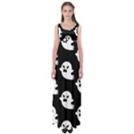 cute Ghosts Empire Waist Maxi Dress