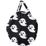 cute Ghosts Giant Round Zipper Tote