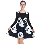 cute Ghosts Plunge Pinafore Dress