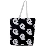 cute Ghosts Full Print Rope Handle Tote (Large)