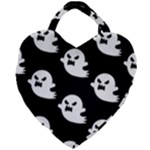 cute Ghosts Giant Heart Shaped Tote