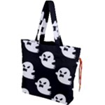 cute Ghosts Drawstring Tote Bag