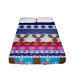 Christmas Reindeer Fitted Sheet (Full/ Double Size)