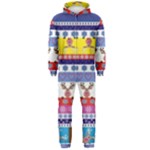 Christmas Reindeer Hooded Jumpsuit (Men)