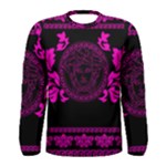 pink Medusa Men s Long Sleeve Tee