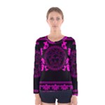 pink Medusa Women s Long Sleeve Tee