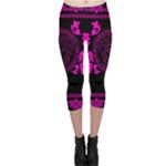 pink Medusa Capri Leggings 