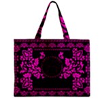 pink Medusa Zipper Mini Tote Bag