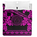 pink Medusa Duvet Cover Double Side (Queen Size)