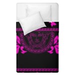 pink Medusa Duvet Cover Double Side (Single Size)