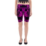 pink Medusa Yoga Cropped Leggings