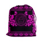 pink Medusa Drawstring Pouch (XXL)