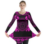 pink Medusa Long Sleeve Tunic 