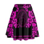 pink Medusa High Waist Skirt