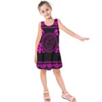 pink Medusa Kids  Sleeveless Dress