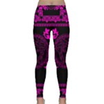 pink Medusa Lightweight Velour Classic Yoga Leggings