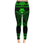 lime green Medusa Leggings 