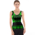 lime green Medusa Tank Top