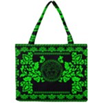 lime green Medusa Mini Tote Bag