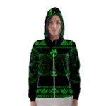 lime green Medusa Hooded Windbreaker (Women)