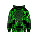 lime green Medusa Kids  Pullover Hoodie