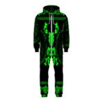 lime green Medusa Hooded Jumpsuit (Kids)