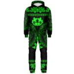 lime green Medusa Hooded Jumpsuit (Men)