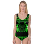 lime green Medusa Princess Tank Leotard 