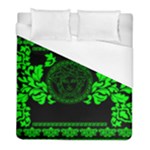 lime green Medusa Duvet Cover (Full/ Double Size)