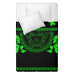 lime green Medusa Duvet Cover Double Side (Single Size)