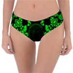 lime green Medusa Reversible Classic Bikini Bottoms