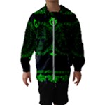 lime green Medusa Hooded Windbreaker (Kids)