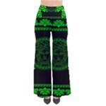 lime green Medusa So Vintage Palazzo Pants