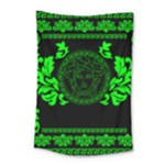 lime green Medusa Small Tapestry