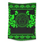 lime green Medusa Medium Tapestry