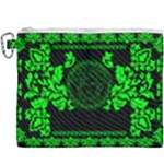 lime green Medusa Canvas Cosmetic Bag (XXXL)