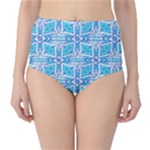 Geometric Doodle 1 Classic High-Waist Bikini Bottoms