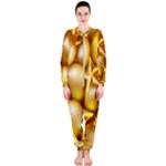 gold christmas ornaments OnePiece Jumpsuit (Ladies)