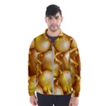 gold christmas ornaments Windbreaker (Men)