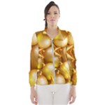 gold christmas ornaments Windbreaker (Women)