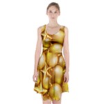 gold christmas ornaments Racerback Midi Dress